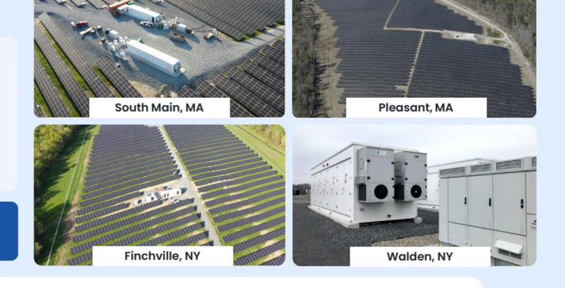 Borrego Fluence multi-site solar and battery storage portfolio
