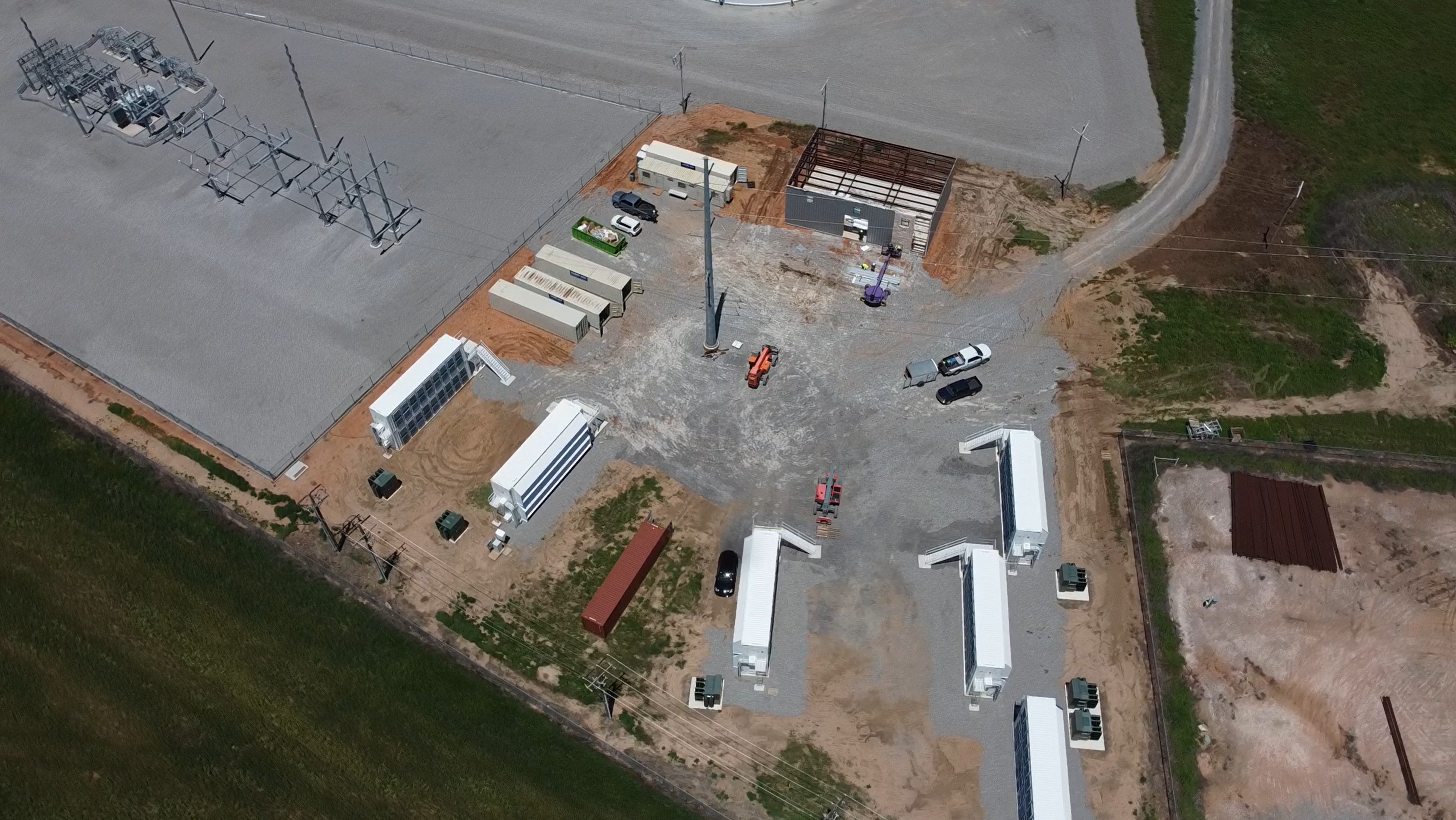 Compass Mining Calumet modular containerized data center site