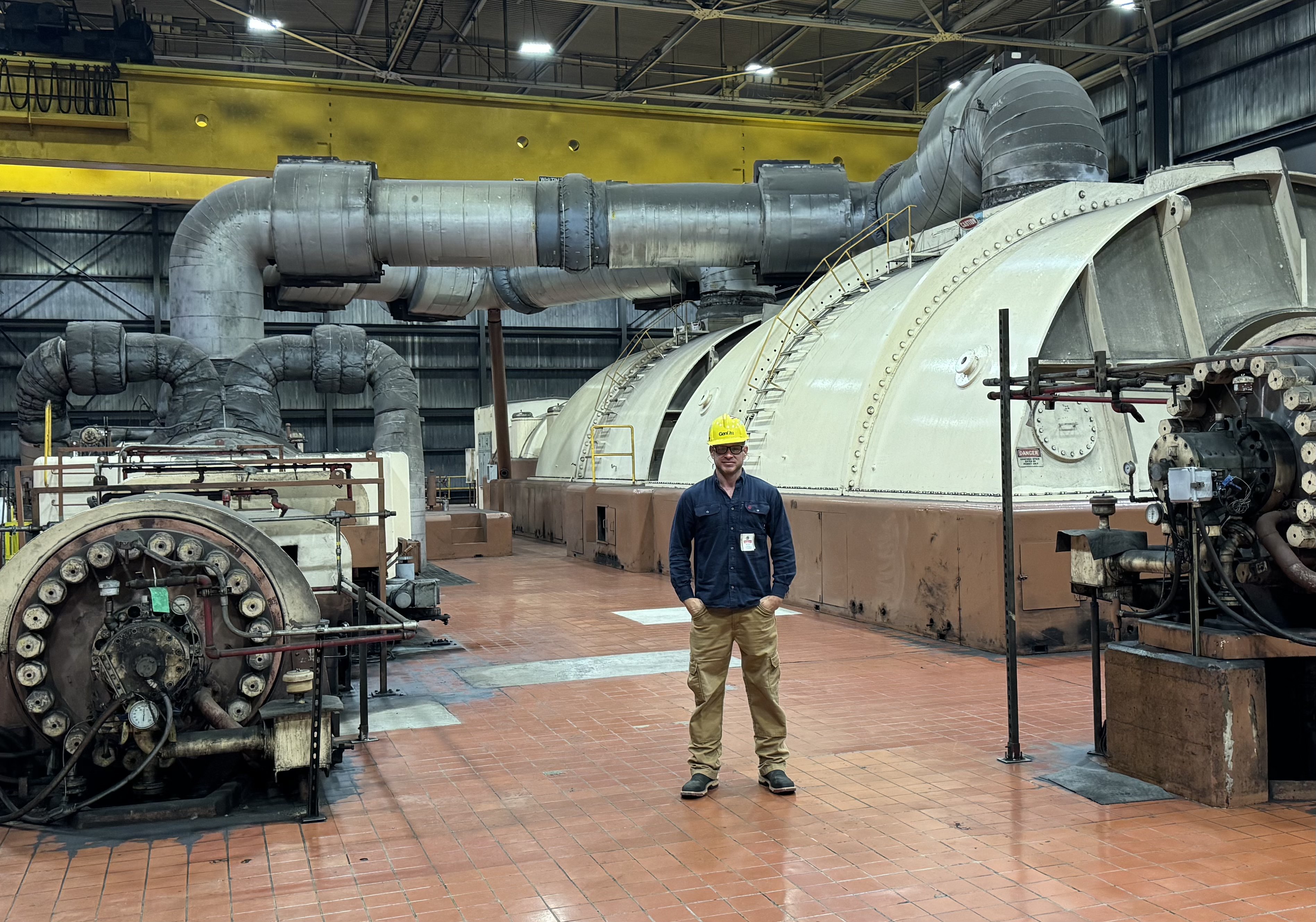Inside Conemaugh Generating Station