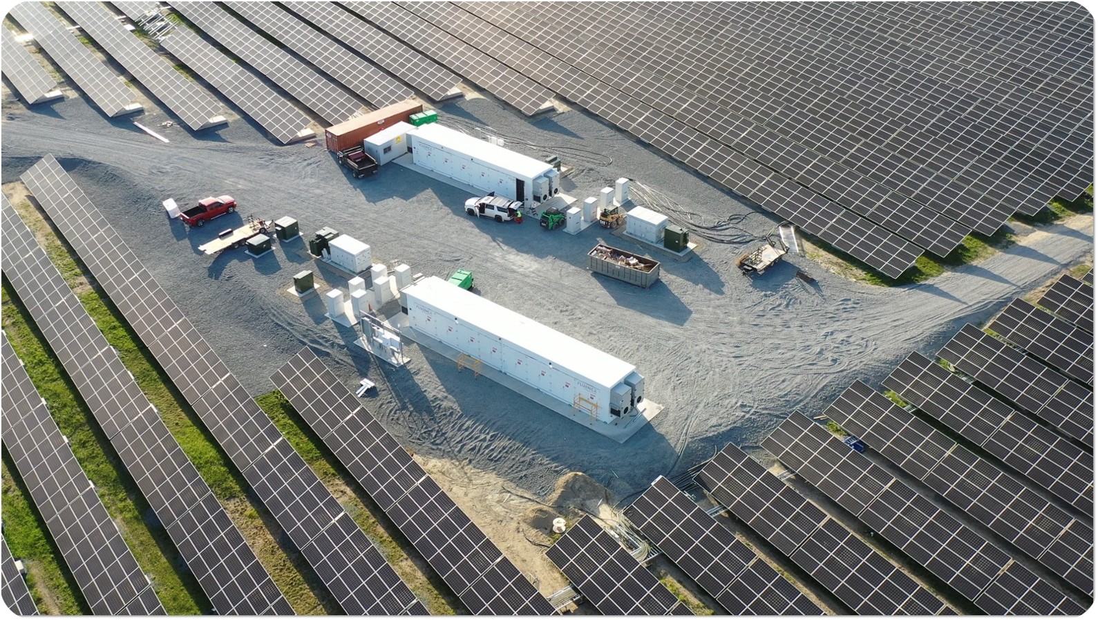 NY MA multi-site solar + BESS portfolio aerial